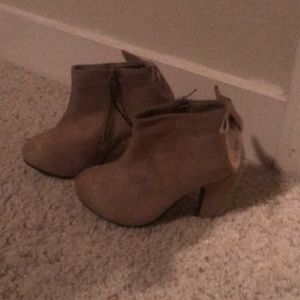 Tan Booties
